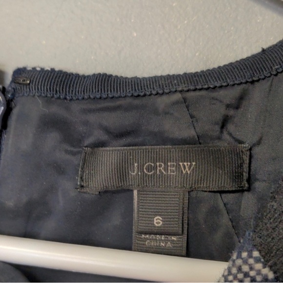 EUC J.Crew Stunning wool blend striped dress - Picture 5 of 8